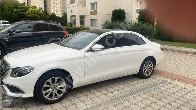 سيارة للبيع Mercedes Benz E 180 Exclusive موديل 2018 بدون حوادث وبدون طلاء