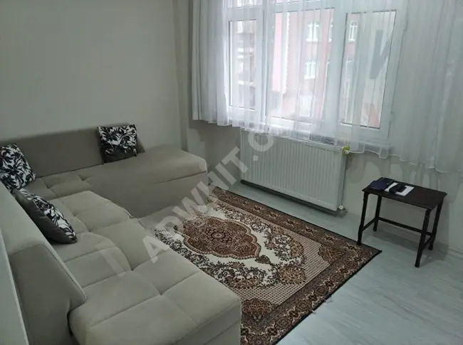 1+1 fully furnished apartment, located on the second floor next to ÇUKURBOSTAN Park in FATİH FINDIKZADE