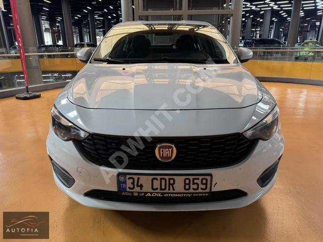 From ADİL OTOMOTİV, Fiat Egea with no changes, complete cleanliness, automatic