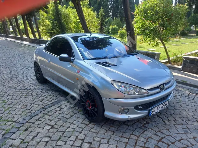 2003 MODEL PEUGEOT 206CC LPG'LI OTOMATIK ACILIR TAVAN VADE-TAKAS