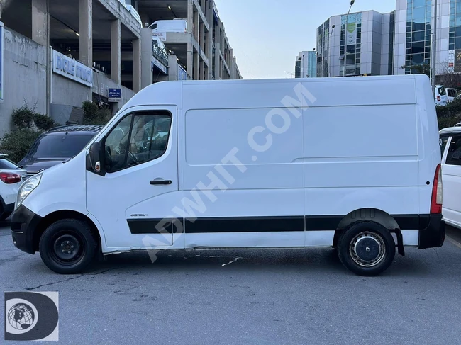 Renault Master 2015 with a capacity of 11 cubic meters, distance 230,000 kilometers, 20% VAT Financing and exchange possible by DİCLE