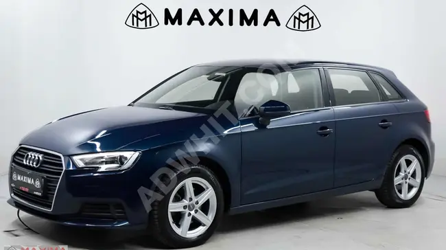 Audi A3 Sportback equipped with a Start-Stop system new model with low mileage with LED lights