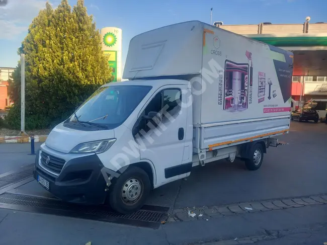 شاحنة للبيع FİAT DUCATO موديل 2018 بحالة المصنع بدون أخطاء وبدون طلاء 560.000 ليرة تركية بالتقسيط