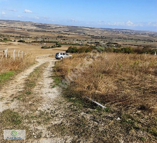 608 square meters of land in ÇATALCA KESTANELİK on an elevated site