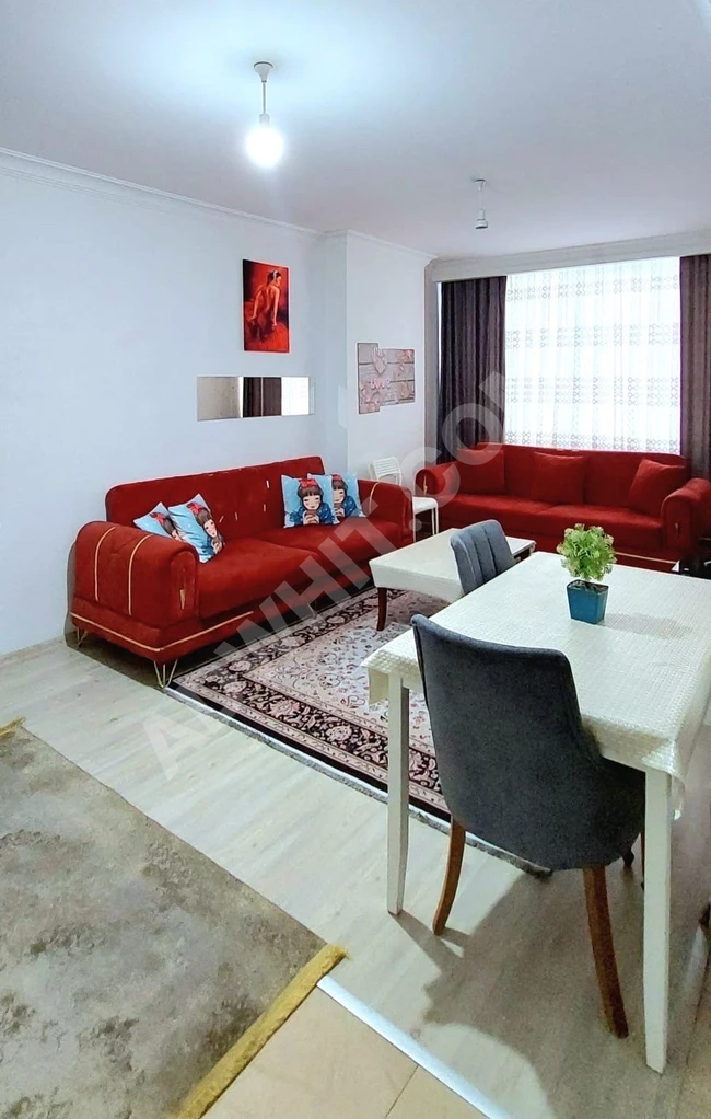 Cumhuriyet mahallesinde kiralık eşyalı daire