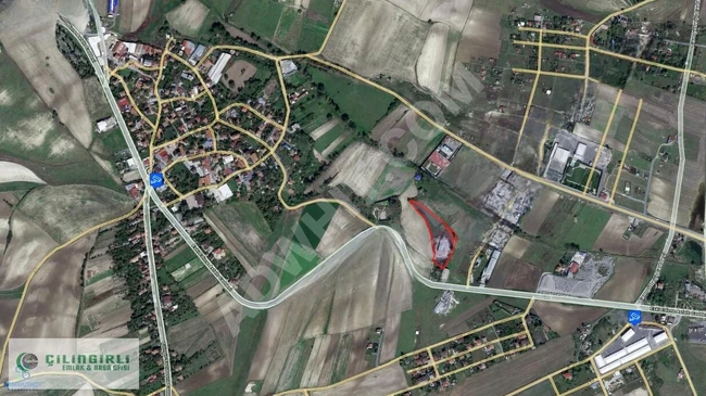 Land in ARNAVUTKÖY ÇİLİNGİR near the inspection station near the village