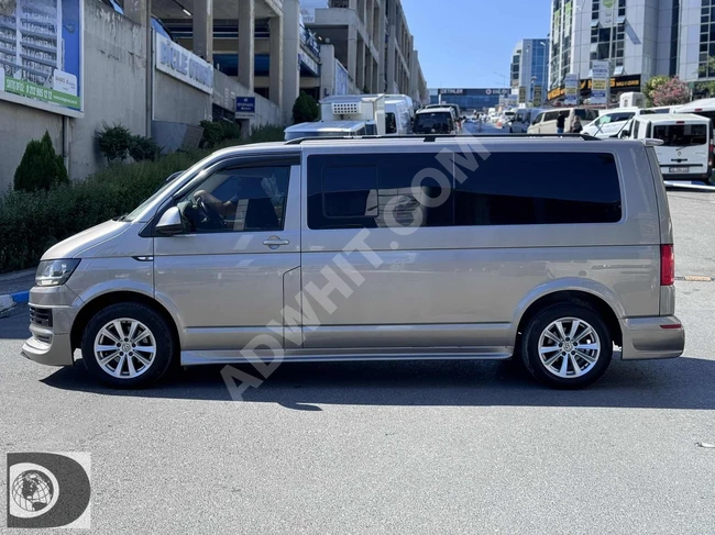 From DİCLE, Volkswagen Transporter 2018 with 150 HP VIP with middle section and fridge, no defects - Loans and exchange available