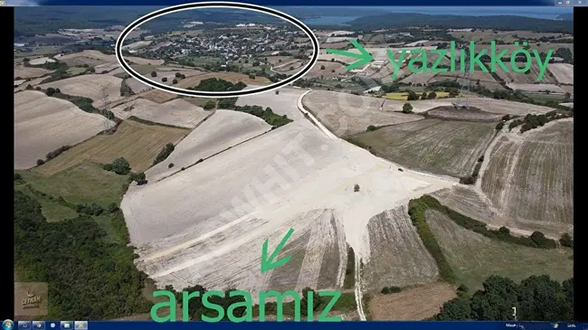 Yazlıkköy'de Doğayla İç İçe Zirvede Yaz Kış Yolu Var 991 m2