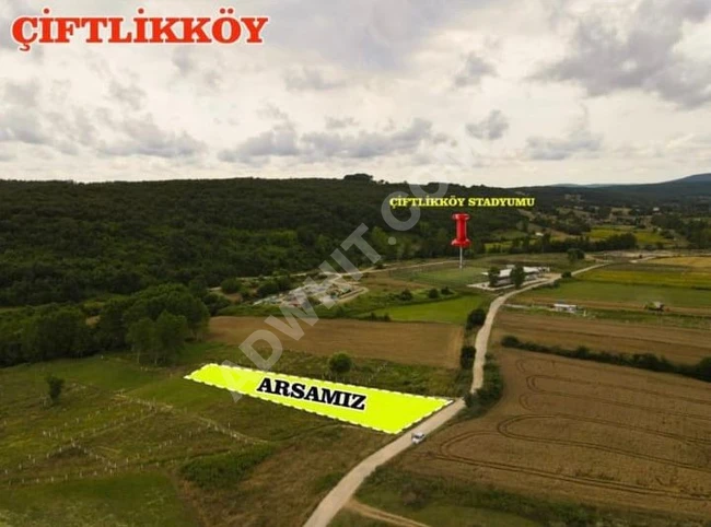 Agricultural land for sale with an area of 1886 m² in ÇATALCA ÇİFTLİKKÖY, plot number 225/66P