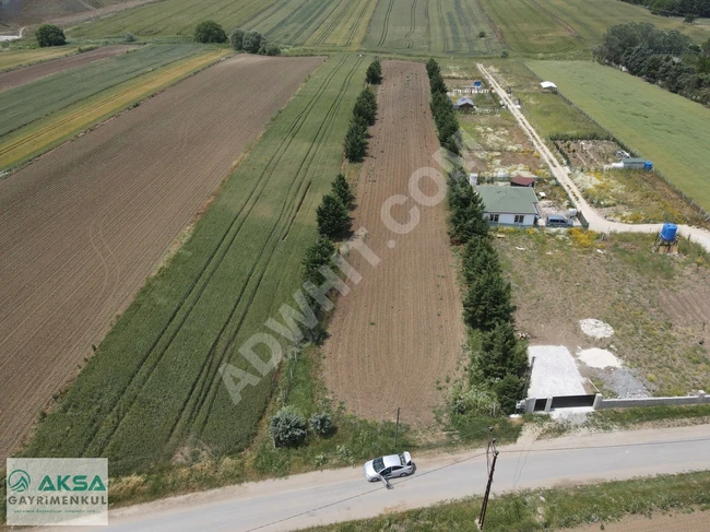 Agricultural land for sale, area 5 dunams, with single ownership document in İSTANBUL ÇATALCA İZZETTİN