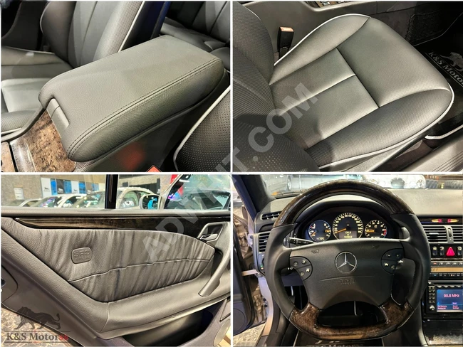 Mercedes E200 AVANTGARDE model 2001 - E2 package with cooling, heating, memory, and COMAND screen