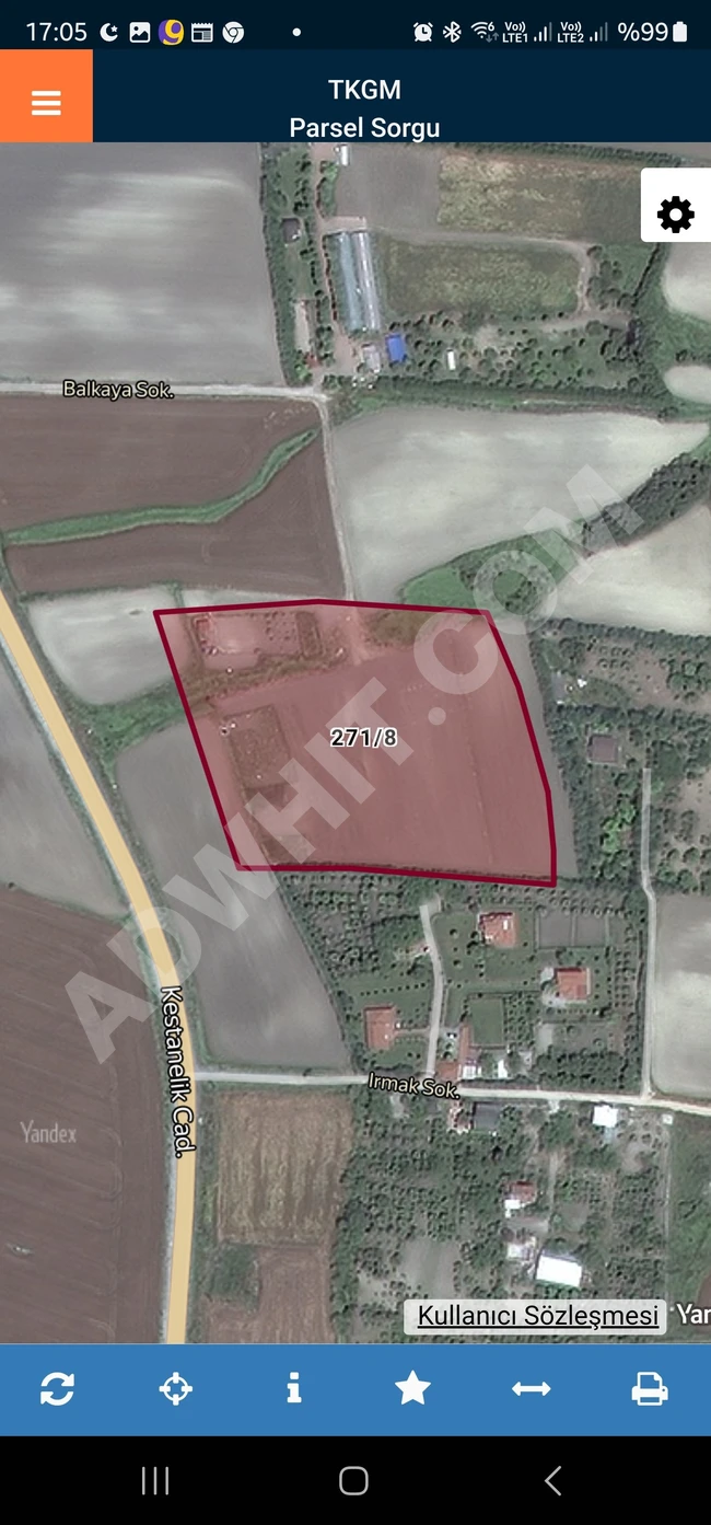 Plot of land in Çatalca kestanelik