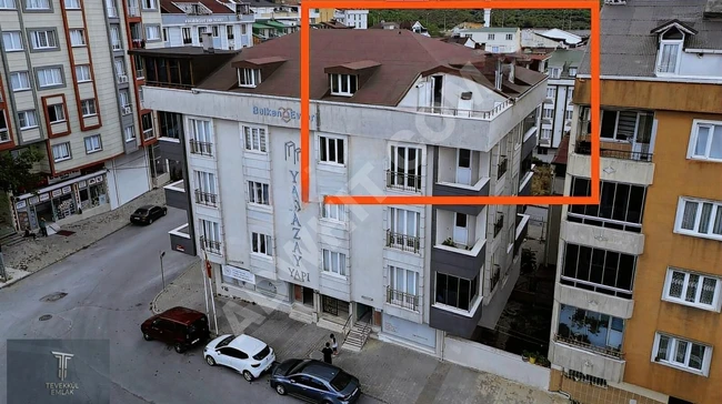 Apartment 2+1 120 square meters top floor for rent in Merkez neighborhood