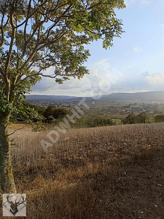 Land for sale in the village of Çatalca çiftlik, a farm, with a title deed, with a natural view