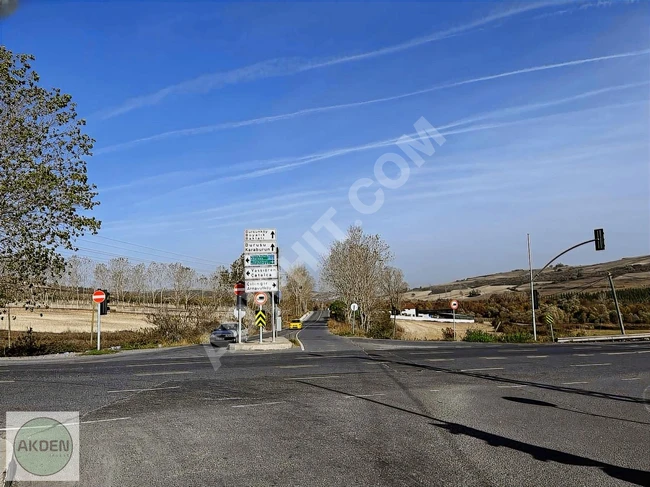 Land with a frontage in the reconstruction plan on the main street in ARNAVUTKÖY DURSUNKÖY