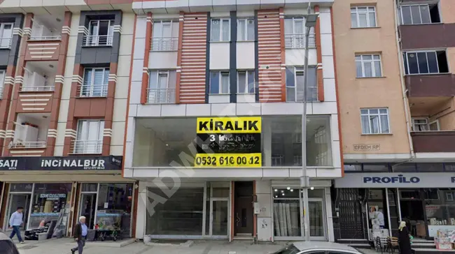 ARNAVUTKÖY MERKEZDE CADDE ÜZERİ İŞLEK 3 KATLI DÜKKAN.