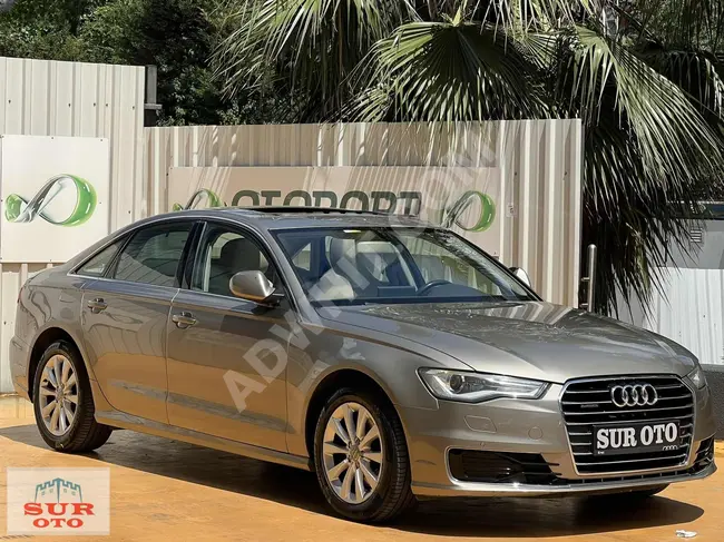 2016 أودي A6 2.0 TDI كواترو  تدفئة المقاعد   - ستائر كهربائية   - صندوق أمتعة كهربائي