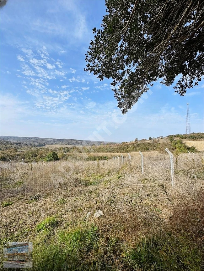 Wonderful land for sale, measuring 1132 square meters, amid stunning nature in ARNAVUTKÖY BALABAN