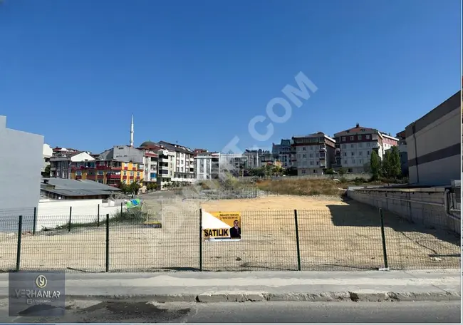 Commercial land designated for construction with an area of 1310 square meters in the center of ARNAVUTKÖY, on Y.BEYAZIT Street