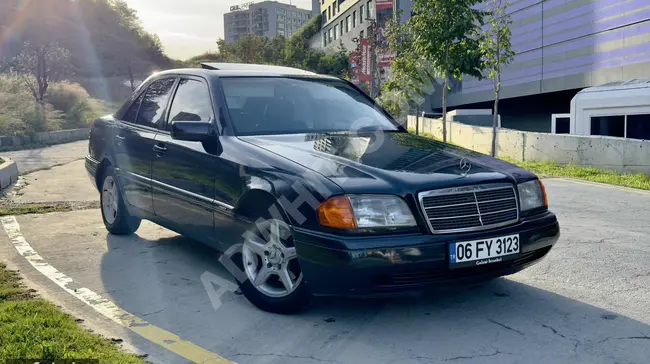 1995 مرسيدس بنز C200 SPORT أوتوماتيك بدون تغيير لا مثيل لها تحفة