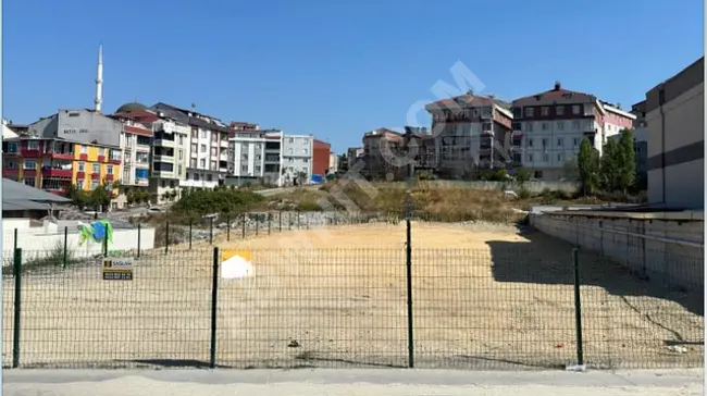 Commercial land designated for construction with an area of 1310 square meters in the center of ARNAVUTKÖY, on Y.BEYAZIT Street