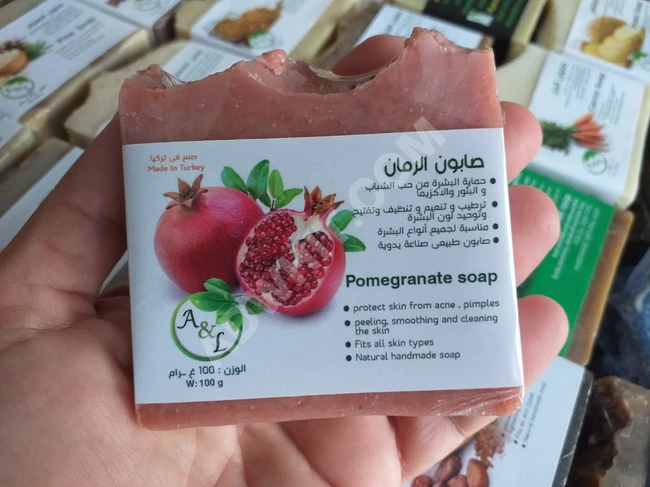 Pomegranate soap