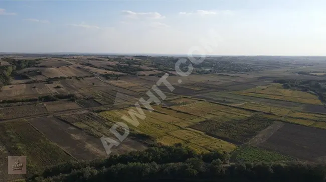 A plot of land measuring 603 m² in an excellent location in the village of Uzunköprü Muhacırkadı