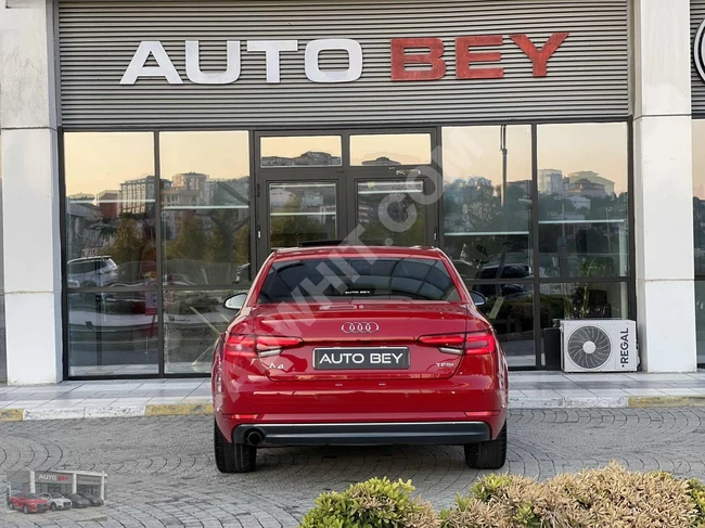 AUTO BEY 2016 AUDİ A4 SPORT PAKET KIRMIZI HAYALET EKRAN NAVİ