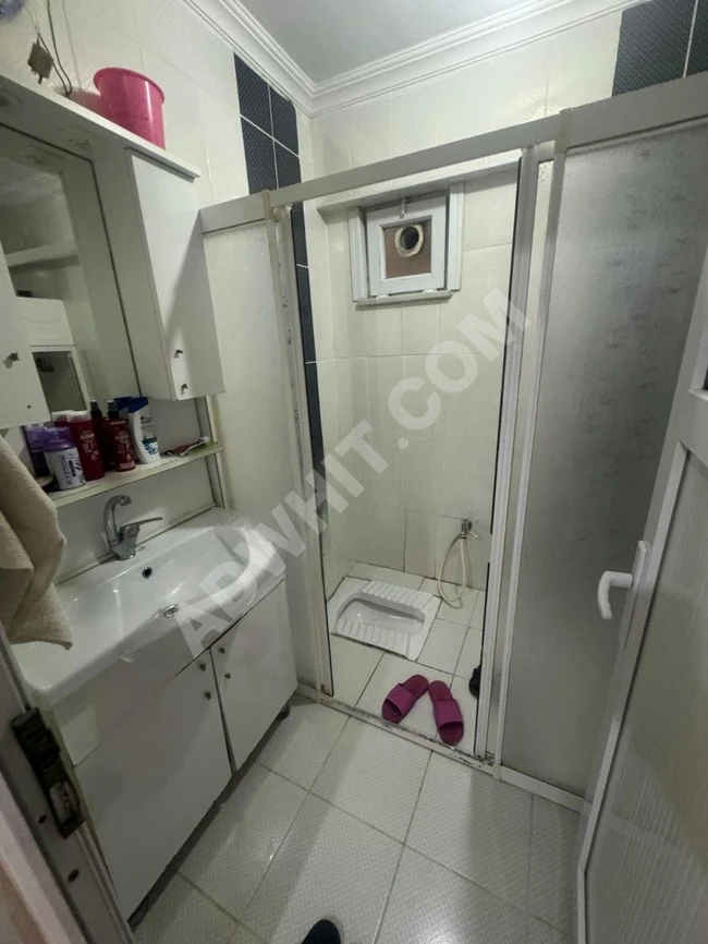 Reverse duplex apartment for sale in the central district Arnavutköy