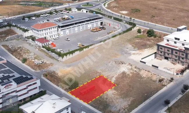 ARNAVUTKÖY TAŞOLUKDA ANAYOLA CEPHE 438 m2 İMARLI İFRAZLI ARSA