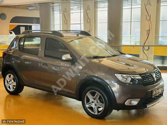 TEKİNDAĞ offers a 2018 Dacia STEPWAY automatic, error-free, with a loan option at an interest rate of 2.79