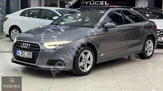 No damage, no paint, no accidents, 2020 Audi A3 with a panoramic glass roof