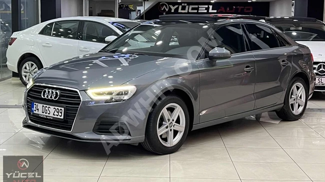 Audi A3 2020 car, no accidents, no paint, no accident record, with a glass roof, dynamic category