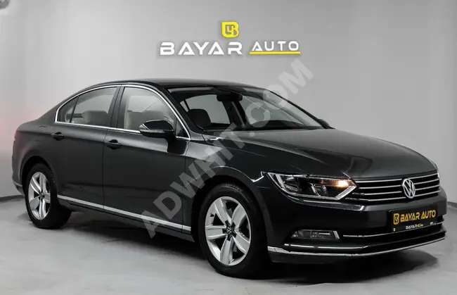 فولكس فاجن باسات 2018 موديل 1.6 TDI Comfortline بدون عيوب وبدون طلاء