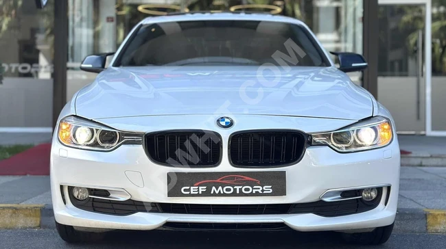 سيارة BMW 316i مودرن لاين موديل 2014، المسافة المقطوعة 187,000 كم.