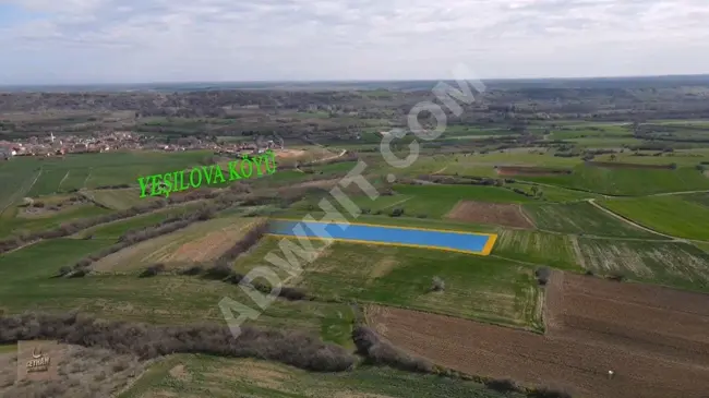 Independent land with a single title deed near the village in Pehlivanköy Yeşilova