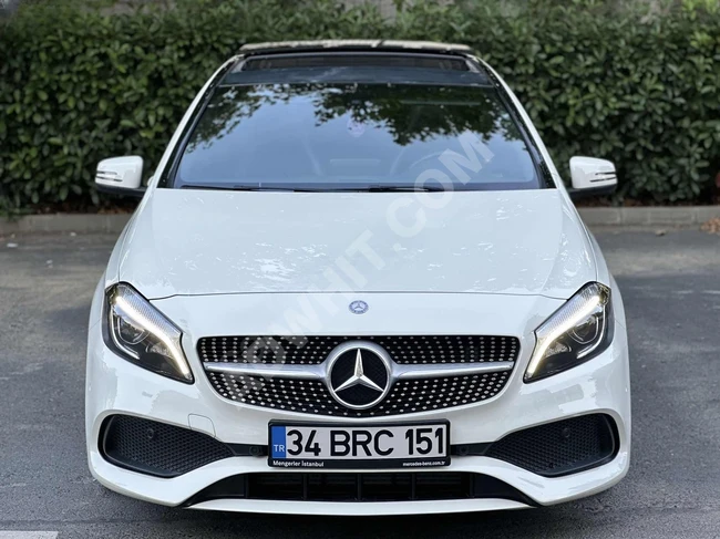 مرسيدس بنز A180 AMG بسقف بانورامي + مصابيح بي-زينون + هيكل معدل