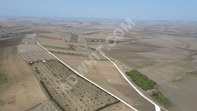 Land with an area of 532 m² in a prime location where the road is open in summer and winter in ARMARAEREĞLİSİ ÇEŞMELİ