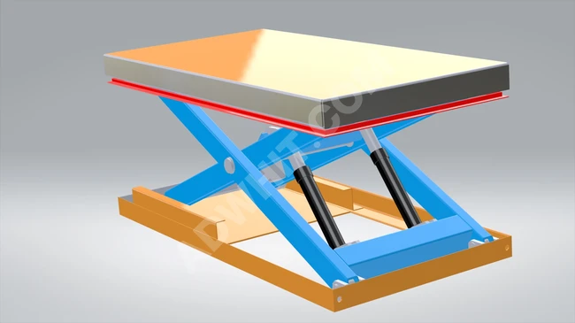 MAKASLI HİDROLİK YÜK PLATFORMU 1000 KG KAPASİTE