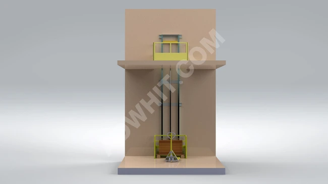 Loading platform (cargo elevator) with a capacity of 1000 kg