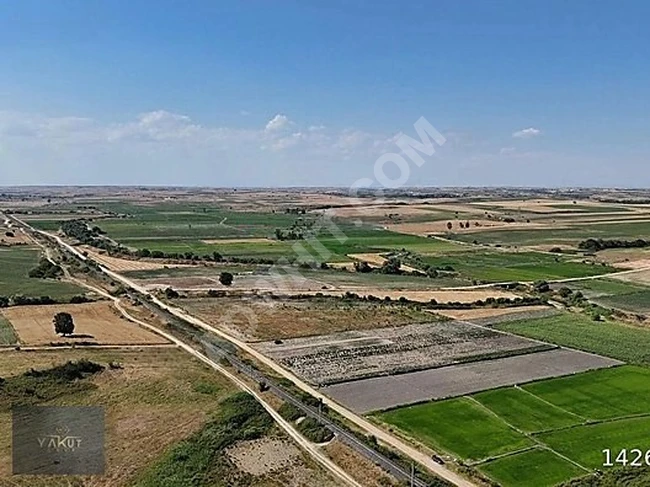 In Uzunköprü, Edirne, an independent plot of land suitable for investment