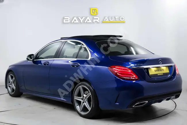 مرسيدس بنز C 200 D AMG موديل 2017 بلون إطلاق