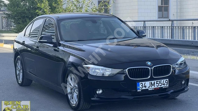 موديل2013 BMW 3.16i  سيارة بحالة جيدة، عدد الكيلومترات 165,000 مزودة بناقل حركة بجويستيك (Joystick).