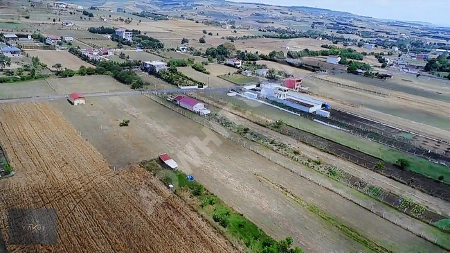 KIRKLARELİ LÜLEBURGAZDA HIZLI TRENE YAKIN KONUMDA SATILIK ARSA