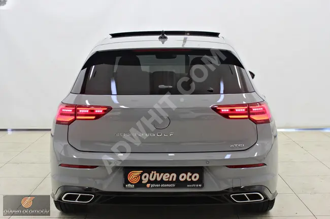 2021 Volkswagen Golf 1.5 e-TSI R-Line with a panoramic roof in Nardo Gray for sale from GÜVEN OTO