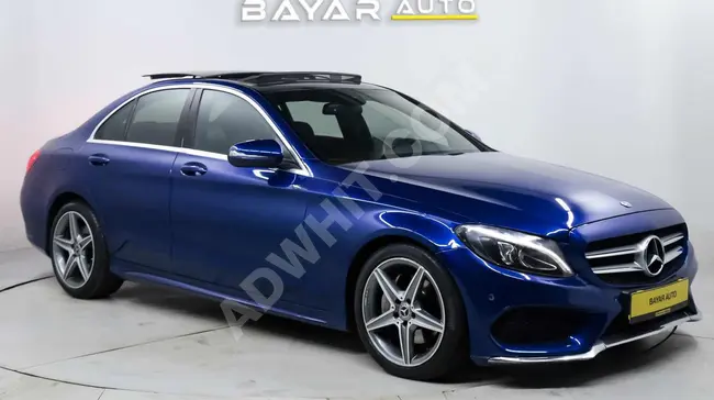 مرسيدس بنز C 200 D AMG موديل 2017 بلون إطلاق