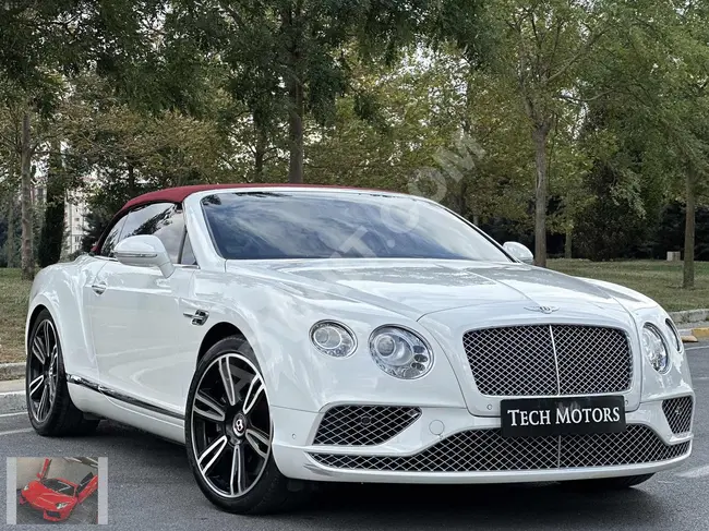 2012 بنتلي GTC كابريو V8 غطاء سقف احمر FACELİFT -  من TECH MOTORS​​​