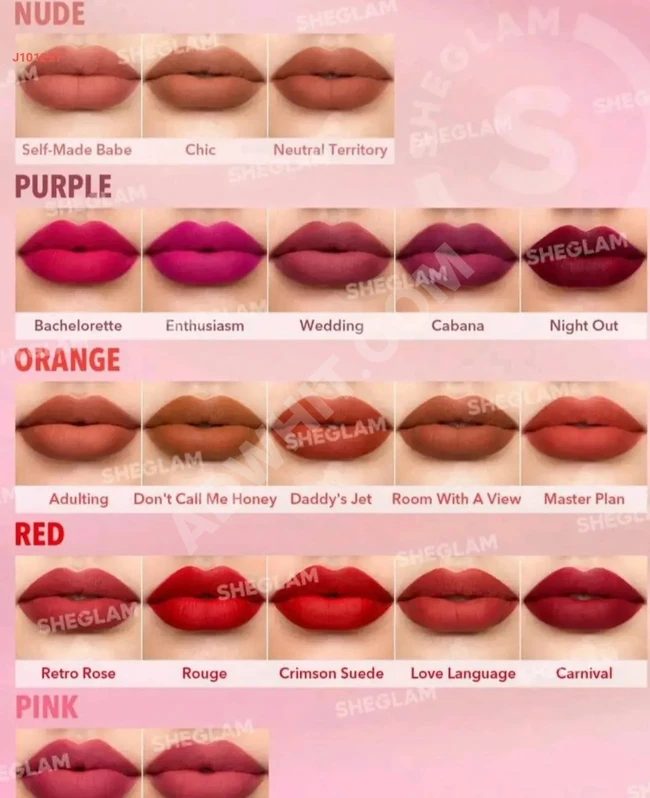 SheGlam lipstick