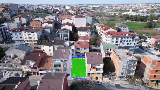 Land in the ARNAVUTKÖY BOĞAZKÖY neighborhood for sale, divided and planned with a ready construction project