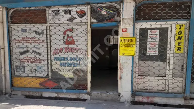 Commercial shop for rent in MENDERES area. From TEKDEMİR EMLAK